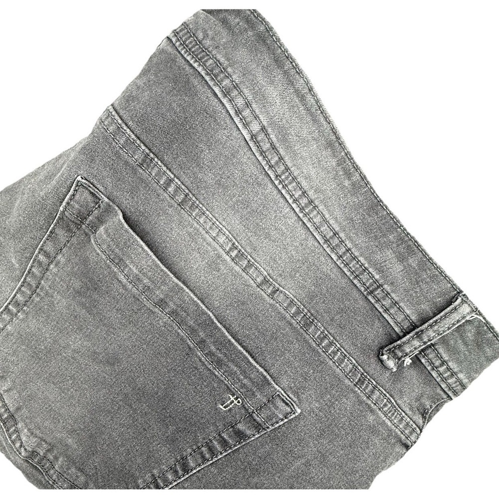 The Perfect Jean NYC Denim Jeans Mens 44x32 Athletic Fit Stretch Dark Gray